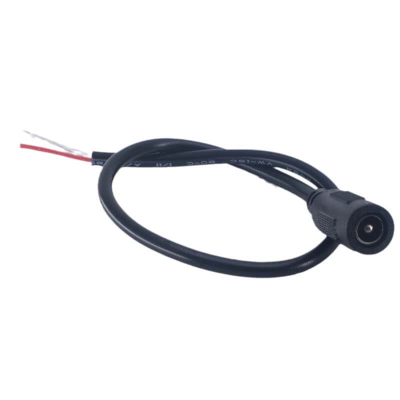 Elecbee DC5.5*2.5MM Single Female DC Power Cable for Monitor 30cm